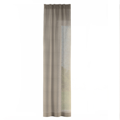Gardin med dobbel fast læg 1 stk. fra kollektionen Delicate Premium, Stof: 144-61