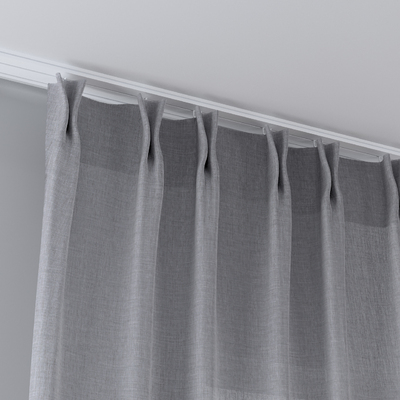 Double pinch pleat curtain in collection Delicate  Premium, fabric: 144-52