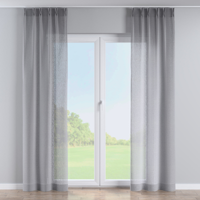 Double pinch pleat curtain in collection Delicate  Premium, fabric: 144-52