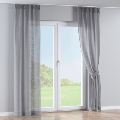 Double pinch pleat curtain in collection Delicate  Premium, fabric: 144-52