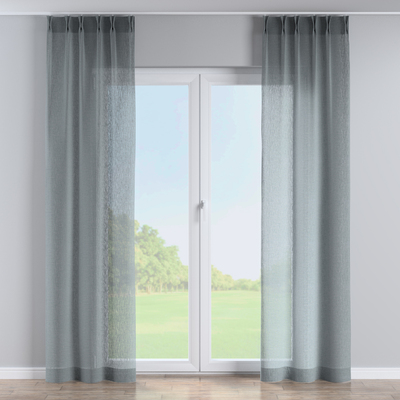 Gardin med dobbel fast læg 1 stk. fra kollektionen Delicate Premium, Stof: 144-60