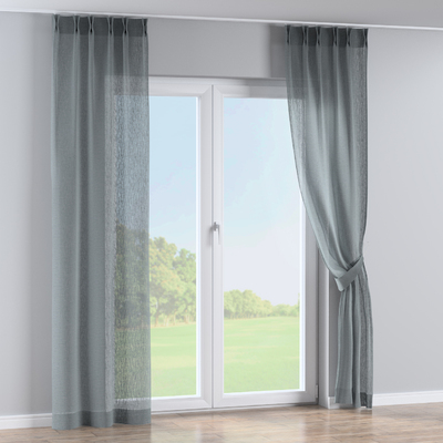 Gardin med dobbel fast læg 1 stk. fra kollektionen Delicate Premium, Stof: 144-60