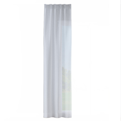 Gardin med dobbel fast læg 1 stk. fra kollektionen Natural Touch, Stof: 128-22