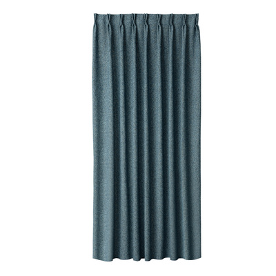 Gardin med dobbel fast læg 1 stk. fra kollektionen Boucle Mist, Stof: 145-44