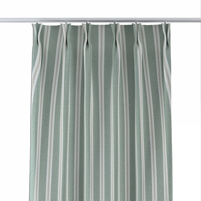 Double pinch pleat curtain