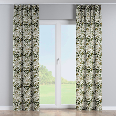 Gardin med dobbel fast læg 1 stk. fra kollektionen Botanic Viscose, Stof: 145-20
