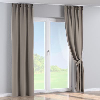 Double pinch pleat curtain in collection Dimout, fabric: 269-70