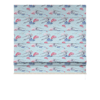Roman blind with pompoms in collection Magic Collection, fabric: 500-10