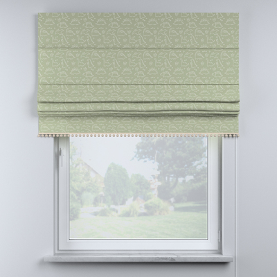 Roman blind with pompoms in collection Magic Collection, fabric: 500-48