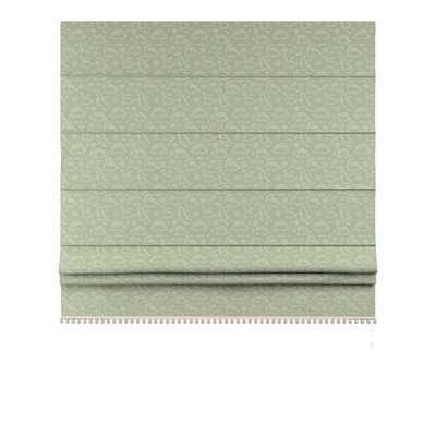 Roman blind with pompoms in collection Magic Collection, fabric: 500-48