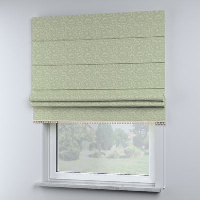 Roman blind with pompoms in collection Magic Collection, fabric: 500-48