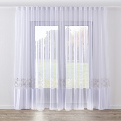 Wave net curtain