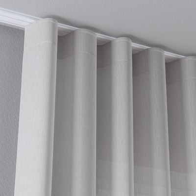 Voile Wave Gardin 1 stk. fra kollektionen Delicate Premium, Stof: 144-58