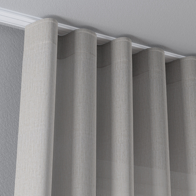 Voile Wave Gardin 1 stk. fra kollektionen Delicate Premium, Stof: 144-59