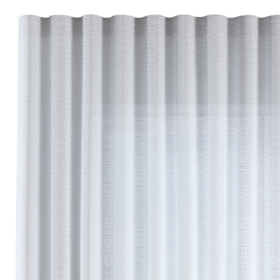 Voile Wave Gardin 1 stk. fra kollektionen Romantik, Stof: 128-09