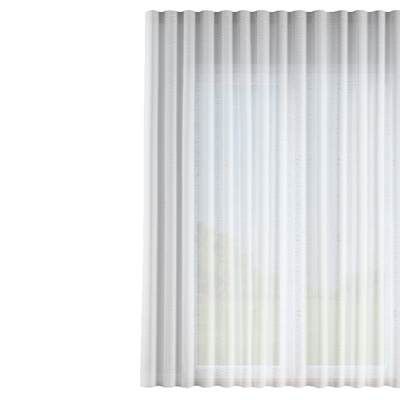 Voile Wave Gardin 1 stk. fra kollektionen Romantik, Stof: 128-10