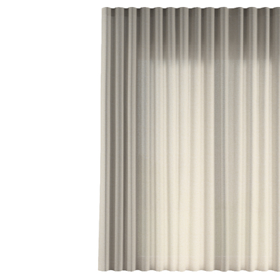 Voile Wave Gardin 1 stk. fra kollektionen Natural Touch, Stof: 128-17
