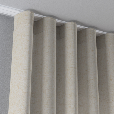 Voile Wave Gardin 1 stk. fra kollektionen Natural Touch, Stof: 128-17
