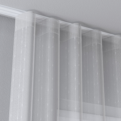Voile Wave Gardin 1 stk. fra kollektionen Natural Touch, Stof: 128-22
