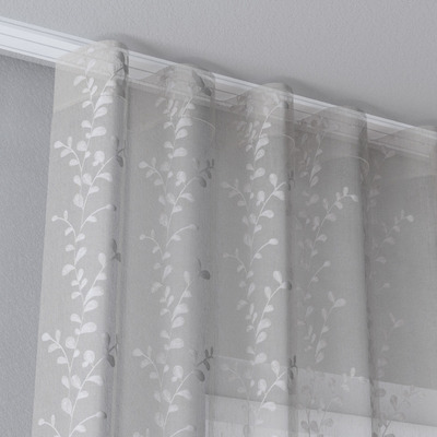 Fényáteresztő függöny wave hullámszalagos a kollekcióból Natural Touch, Dekoranyag: 128-18