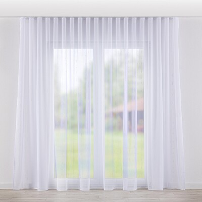 Firana na taśmie wave