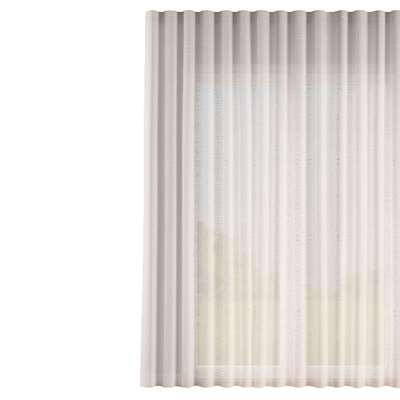 Voile Wave Gardin 1 stk. fra kollektionen Romantik, Stof: 181-17