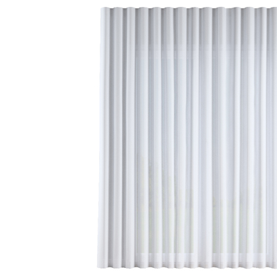 Voile Wave Gardin 1 stk. fra kollektionen Romantik, Stof: 128-77