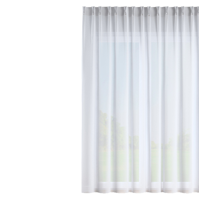 Net curtain with double pinch pleat in collection Romantica, fabric: 181-15