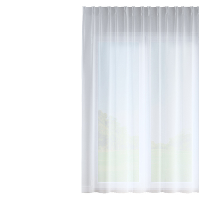 Firana na haczykach flex podwójnych w kolekcji Natural Touch, tkanina: 128-23