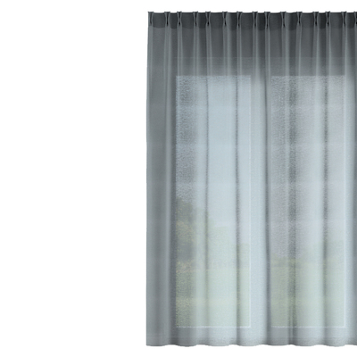 VoileGardiner med dobbel fast læg fra kollektionen Delicate Premium, Stof: 144-60