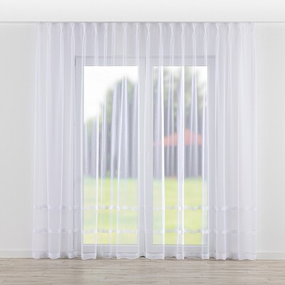 Draperie cu cârlige flex dublu