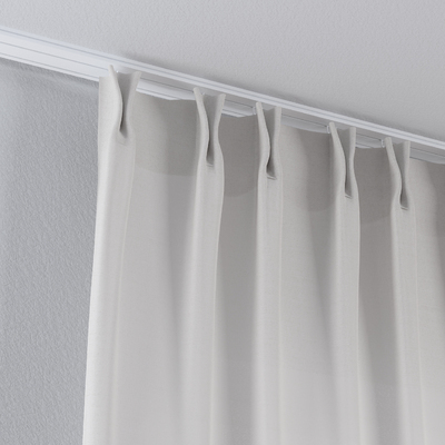Fényáteresztő függöny flex akasztós a kollekcióból Natural Touch, Dekoranyag: 128-19