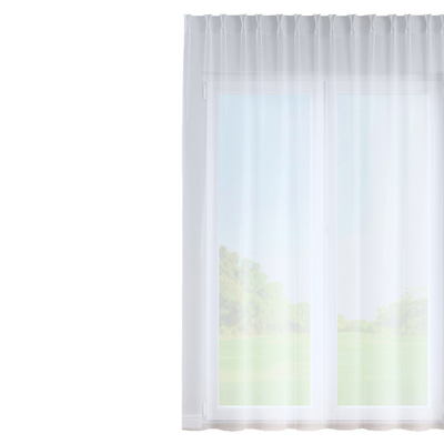 Fényáteresztő függöny flex akasztós a kollekcióból Natural Touch, Dekoranyag: 128-20