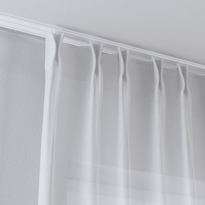 Fényáteresztő függöny flex akasztós a kollekcióból Natural Touch, Dekoranyag: 128-23