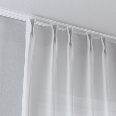 Fényáteresztő függöny flex akasztós a kollekcióból Natural Touch, Dekoranyag: 128-24