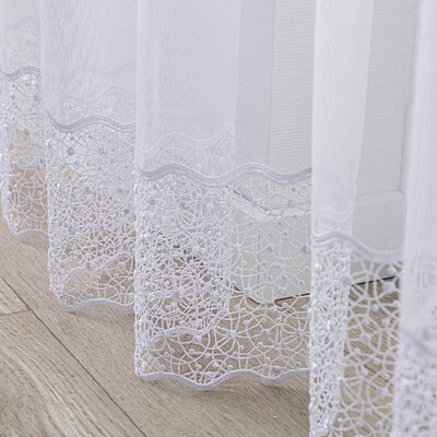 Draperie cu cârlige flex dublu