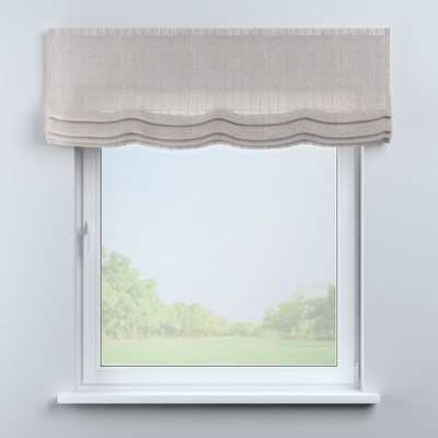 Hissgardin Venedig med mjuka kurvor i kollektionen Natural Touch, Tyg: 128-14