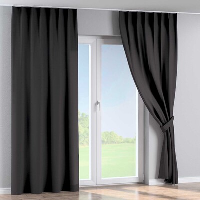 Gardin med fast læg 1 stk fra kollektionen Cotton Panama, Stof: 702-08
