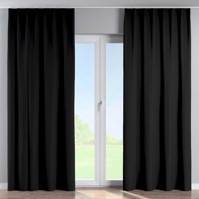 Single pinch pleat curtain in collection Dimout, fabric: 269-99