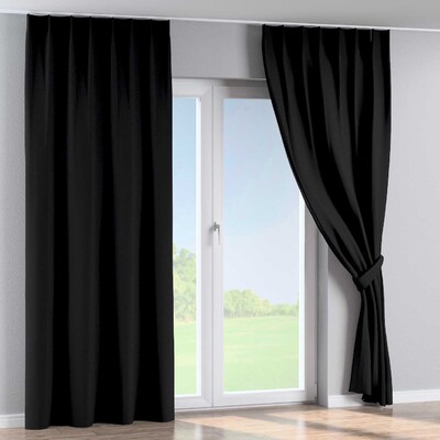 Single pinch pleat curtain in collection Dimout, fabric: 269-99