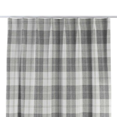 Zasłona na haczykach flex pojedynczych w kolekcji Edinburgh, tkanina: 115-79