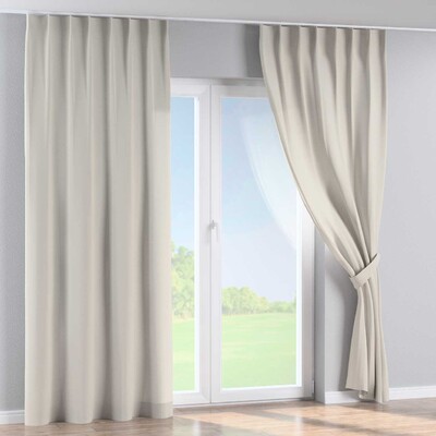Gardin med fast læg 1 stk fra kollektionen Cotton Panama, Stof: 702-45