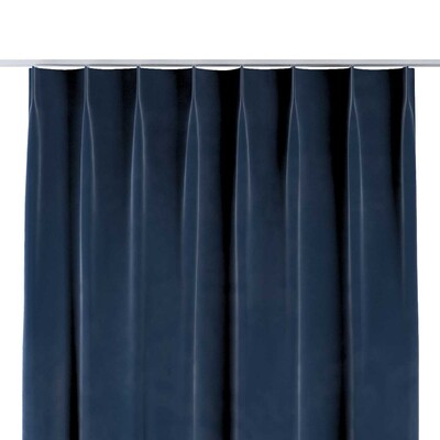 Zasłona na haczykach flex pojedynczych w kolekcji Velvet, tkanina: 704-29
