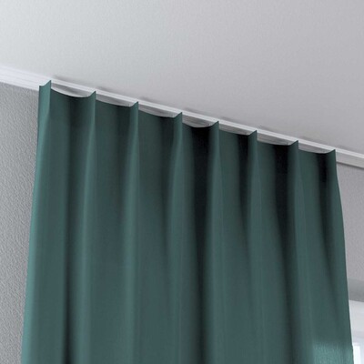 Single pinch pleat curtain in collection Linen, fabric: 159-09
