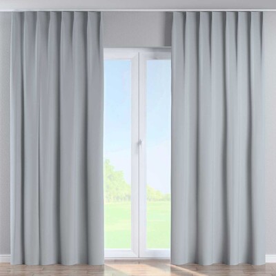 Single pinch pleat curtain