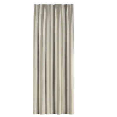 Rideau avec crochets flex simples dans la collection Quadro, Tissu: 143-93