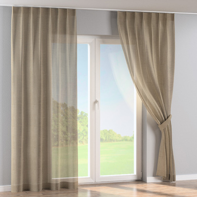 Vorhang mit flämischen 1-er Falten von der Kollektion Alara Premium, Stoff: 145-03