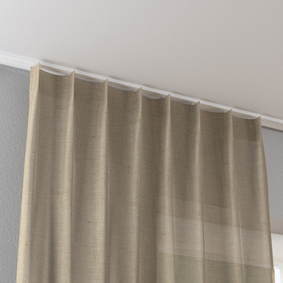 Vorhang mit flämischen 1-er Falten von der Kollektion Alara Premium, Stoff: 145-03