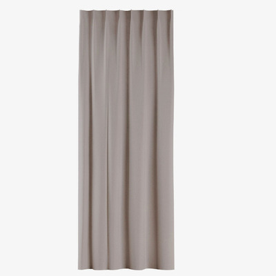 Gardin med fast læg 1 stk fra kollektionen Blackout Soft, Stof: 269-25