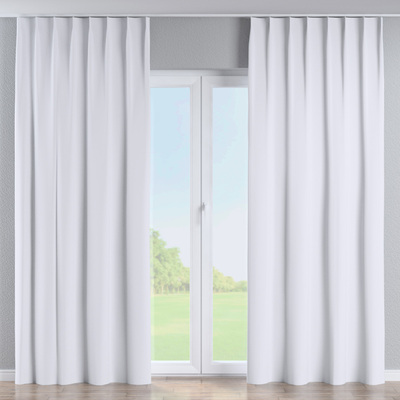 Single pinch pleat curtain